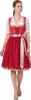 Dirndl Nakita 60cm Länge rot 34 Produktbild-Vorschau 2