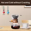 Pour Over Kaffeemaschine, 400ml Kaffeemaschine Karaffe Produktbild-Vorschau 3