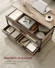 A coffee table with open drawers showcasing storage space and items like a game controller, books, and a laptop. Náhľad obrázku produktu