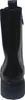The back view of a black Chelsea boot with a thick sole. Produktbild-Vorschau