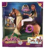 Pferd zum Kämmen + Puppe als Jockeyin Anlily, mit Gelenken, Produktbild-Vorschau 7