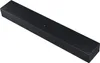 A black soundbar is shown from a high angle against a white background. Voir les images du produit