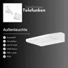 Lampada da esterno a LED IP44 10W bianca metallo-plastica Anteprima dell’immagine prodotto 8