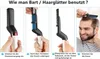 Haarglättbürste Bartglätter Bürste Elektrische Haarglätter Produktbild-Vorschau 7