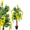 Goldregen 120 cm künstlich wie echt Wisteria Glyzinienbaum Produktbild-Vorschau 1