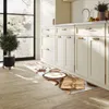 Küchenläufer 60 x 240 cm Braun rutschfest & waschbar – Produktbild-Vorschau 3