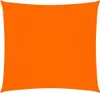 Vela Parasole in Tela Oxford Quadrata 3,6x3,6 m Arancione Anteprima dell’immagine prodotto 1