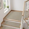 Treppenmatte quadratisch beige 76x76 cm rutschfest waschbar Produktbild-Vorschau