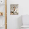 MuchoWow© Wanddeko 30x40 cm - Badezimmer Bilder Giraffe, Produktbild-Vorschau 6