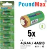PoundMax Alkaline 5X 4LR44 (4AG13, L1325), 6V | 1x Produktbild-Vorschau 1