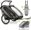 Hauck 3in1 Fahrradanhänger Sparset Bike N Walk Produktbild-Vorschau 1