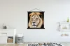 MuchoWow® Textilposter Löwen - Farben - Raubtier 90x90 cm Produktbild-Vorschau 2