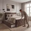 ELVORA DESIGNE Boxspringbett 180x200 cm BOLD mit Produktbild-Vorschau 1
