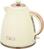 Waterkoker, 2200 W, met kijkvenster, filter, beige kleur Productafbeelding-voorbeeld 1