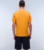 Herren T-Shirt Orange: Kurzarm, Regular Fit, Rundhals, mit Produktbild-Vorschau 4