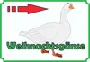 Weihnachtsgans Verkaufsschild Schild Pfeil nach rechts A0 Produktbild-Vorschau 1