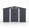 Aga Abri de jardin 301x214x238 cm Gris foncé Voir les images du produit 3