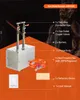 Propangasschmiede - 2-Brenner-Schmiedeofen - Bis 1427 °C - Produktbild-Vorschau 7