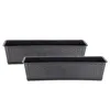 BigDean 2er Set Blumenkasten mit Untersetzer 70 cm lang Produktbild-Vorschau 1
