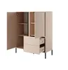 Moderne Kommode DAST 2D2S mit Schubladen – Beige, stilvoll Produktbild-Vorschau 4