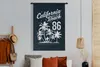 MuchoWow® Wandteppich Wandbehang Strand - Palme - Retro Produktbild-Vorschau 5