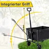 Jayseuw Bollerwagen Faltbar Gartenwagen Handwagen für Produktbild-Vorschau 4