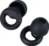 INF Tappi per orecchie antirumore - Silicone nero, 1 paio Anteprima dell’immagine prodotto 1