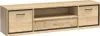 TV Lowboard 181 cm, Eiche mit strukturierter Produktbild-Vorschau 1