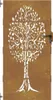 vidaXL Gartentor 85x175 cm Cortenstahl Baum-Design Produktbild-Vorschau 3