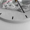Wanduhr - Rund - Glasuhr - Motorrad Geschwindigkeit Motor - Produktbild-Vorschau 5