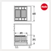 Collecteur de déchets Hailo 3620811 Separato-K 600 Insert Voir les images du produit 4