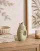 Fischvase 4 Farben Porzellanvasen grüne Vase Karpfenform Produktbild-Vorschau 3