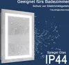 SONNI Spiegelschrank Bad LED mit Beleuchtung 105x65cm Produktbild-Vorschau 7