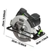 GALAX PRO Kreissäge 185mm, 1400W, 6000U/min, verstellbarer Produktbild-Vorschau 5