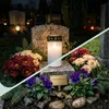Lampada funeraria a LED Relaxdays, set da 4, fiamma Anteprima dell’immagine prodotto 3