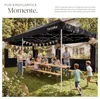 tectake® Aluminium Faltpavillon Viola 6 x 3 m, wasserdicht Produktbild-Vorschau 6
