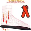 USB Beheizbare Einlegesohlen Sohlenwärmer Heated Insoles Produktbild-Vorschau 2