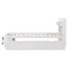 Flieks Holzbett Jugendbett 90x200cm mit USB, Klassisches Produktbild-Vorschau 10