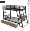 STILVORA Hochbett 90x200 mit Schreibtisch,Kinderbett mit Produktbild-Vorschau 7