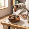 Holzschale Akazie 15x4,5cm rund Holz Schale Obstschale Deko Produktbild-Vorschau 4