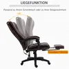 Sedia ergonomica per scrivania Vinsetto con funzione Anteprima dell’immagine prodotto 6