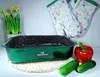 Grüner Bratentopf mit Deckel, groß, 6L, Produktbild-Vorschau 4