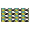 MuchoWow® Mauspad Mousepad Blöcke - Muster - 3D 60x30 cm - Produktbild-Vorschau 1