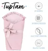 TupTam Unisex Baby Einschlagdecke mit Schleife, Farbe: Produktbild-Vorschau 3