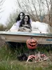 EUROPALMS Halloweenská panenka tančícího ducha, 46 cm Náhled obrázku produktu 10