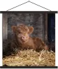MuchoWow® Textilposter Schottisches Hochlandrind - Produktbild-Vorschau 1