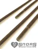 SNORS gewachste Schnürsenkel rund - DUNKELBRAUN - 3mm - Produktbild-Vorschau 2