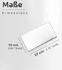 ECENCE Neodym Magnete 20 Stck. - Klebe-Magnete Produktbild-Vorschau 3