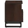 The Living Store Nachttische 2 Stk. 40x34x46 cm Massivholz Produktbild-Vorschau 6