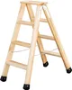 MUNK Stehleiter Holz 33808 beidseitig 2x4Stufen Produktbild-Vorschau 2